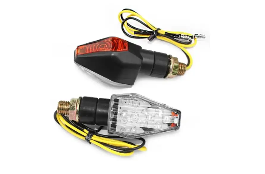 Clignotant a led delta universel base courte (vendu par 2)