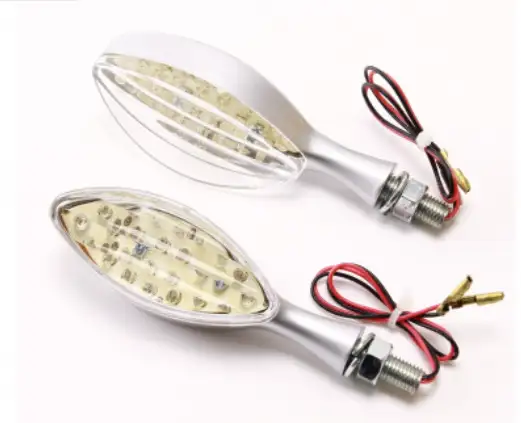 Clignotants homologué Wiils cobra à led gris universel pour moto, scooter, mob, quad…