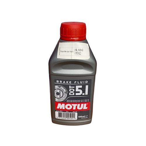 Liquide de frein DOT 5.1 Motul Brake Fluid 500ml