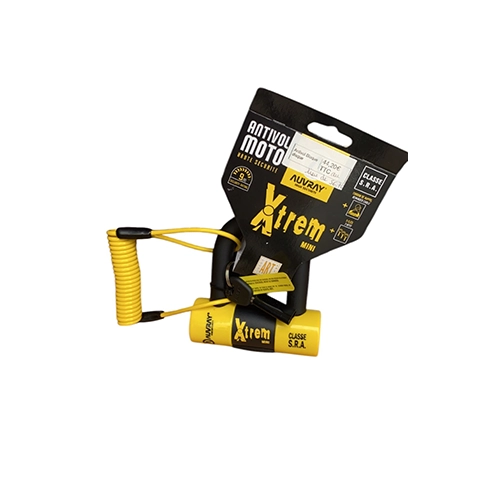 Antivol bloque disque homologué SRA Auvray Xtreme  Mini