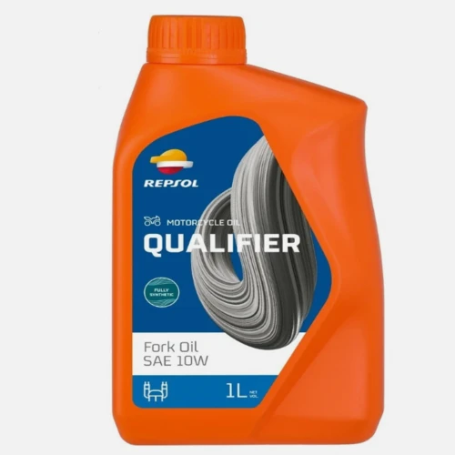 Qualifier Fork Oil 10W REPSOL 1L